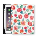 frontview of personalized iPad folio case with 2 design