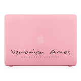 MacBook Case - Signature with Occupation 08