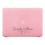 MacBook Case - Signature with Occupation 215