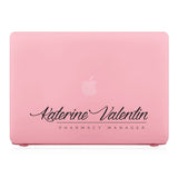 MacBook Case - Signature with Occupation 07