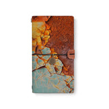 the front top view of midori style traveler's notebook with 4 design