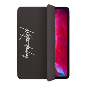 iPad Trifold Case - Signature with Occupation 1