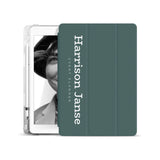 iPad SeeThru Case - Signature with Occupation 54