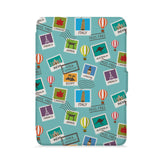 front view of personalized kindle paperwhite case with 03 design - swap